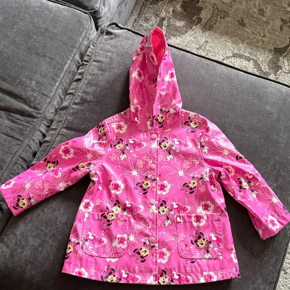 3T Minnie Mouse Rain Jacket